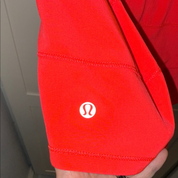 Lululemon Athletica Coral Skirt with Striped Waistband - Picture 3 of 3